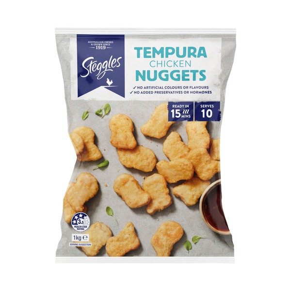 Steggles Tempura Chicken Nuggets | 1kg