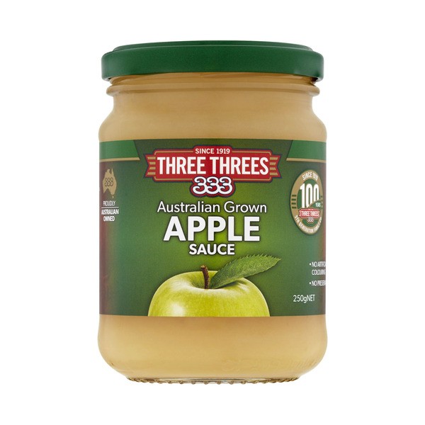 Three Threes Apple Sauce | 250g