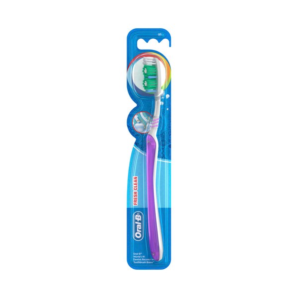 Oral-B All Rounder Fresh Clean Soft Manual Toothbrush | 1 pack