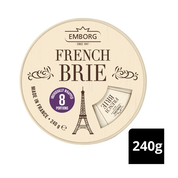 Emborg French Brie Portions | 240g