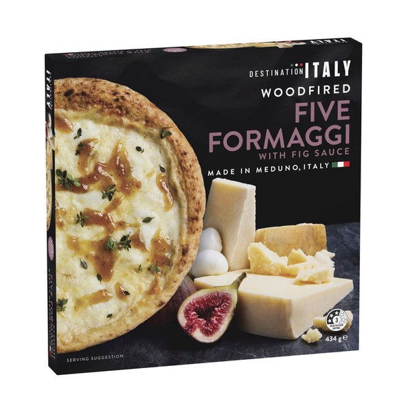Destination Italy 5 Formaggi With Fig Sauce Pizza | 434g