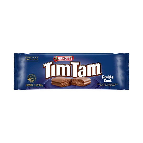 Arnott's Tim Tam Double Coat Chocolate Biscuits | 200g