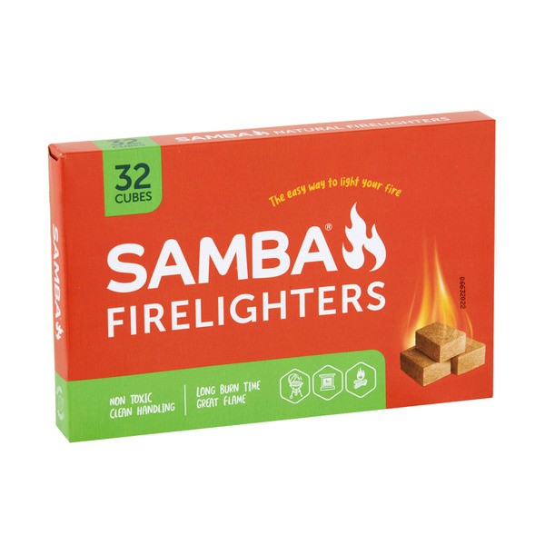 Samba Natural Firelighters | 32 pack