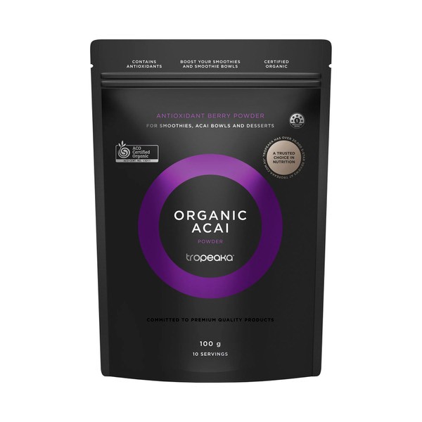 Tropeaka Organic Acai Powder | 100g