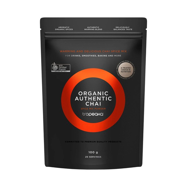 Tropeaka Organic Authentic Chai Powder | 100g