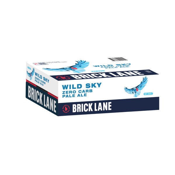 Brick Lane Wild Sky Zero Carb Pale Ale Can 355mL | 24 Pack
