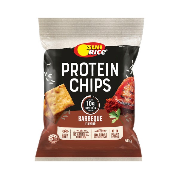 Sunrice Protein Chips Barbeque | 50g