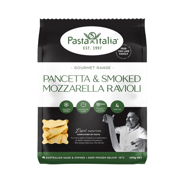 Pasta Italia Pancetta & Smoked Mozzarella Ravioli | 400g