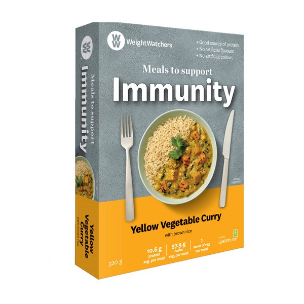 Weight Watchers Immunity Yellow Veg Curry | 320g