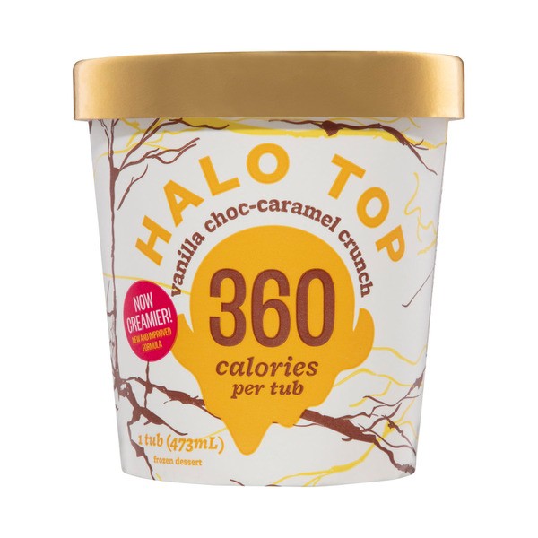 Halo Top Vanilla Chocolate Caramel Crunch | 473mL