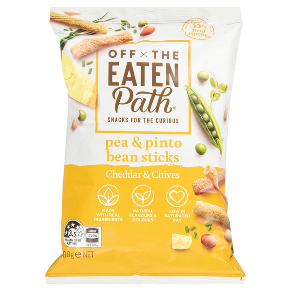 Otep Pea & Pinto Bean Sticks Cheddar & Chives | 100g