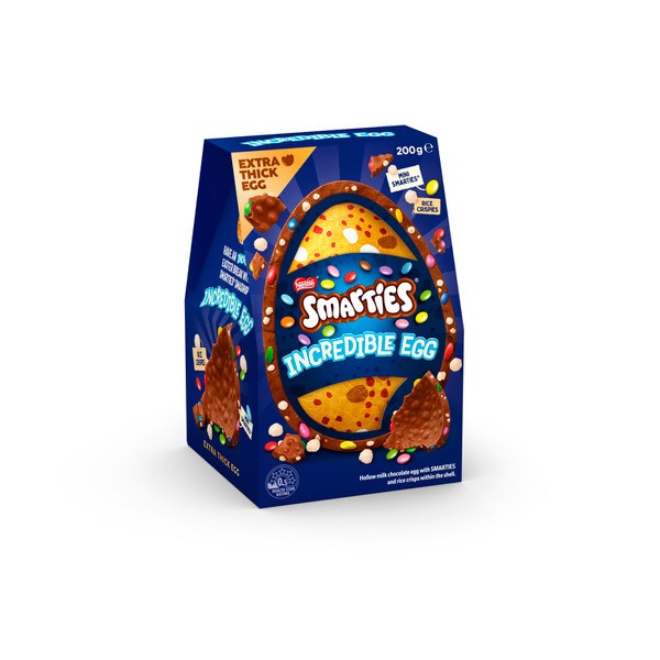 Nestle Smarties Chocolate Incredible Egg | 200g
