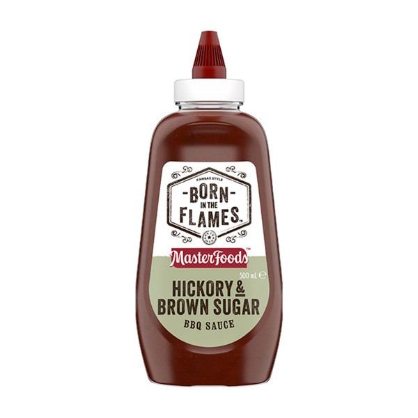 Masterfoods Born In The Flames Hickory BBQ Sauce | 500mL