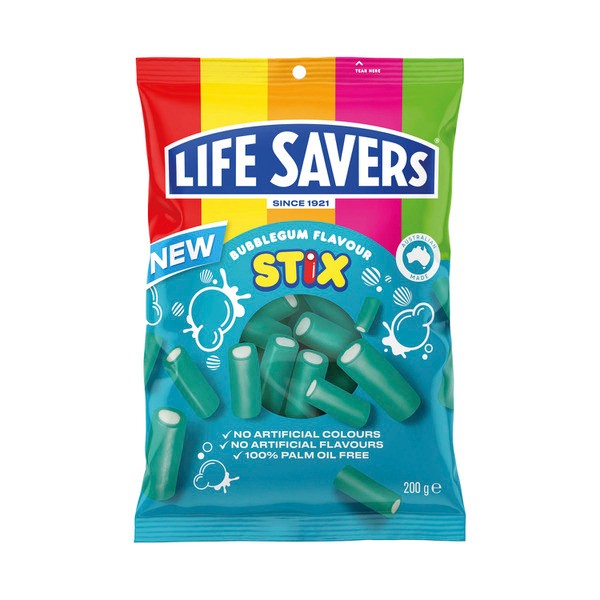 Lifesavers Stix Bubblegum | 200g