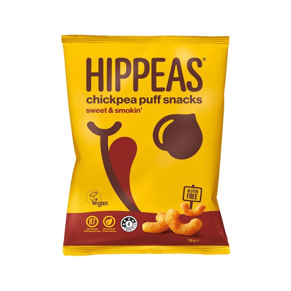 Hippeas Chickpea Puff Snacks Sweet & Smokin' | 78g