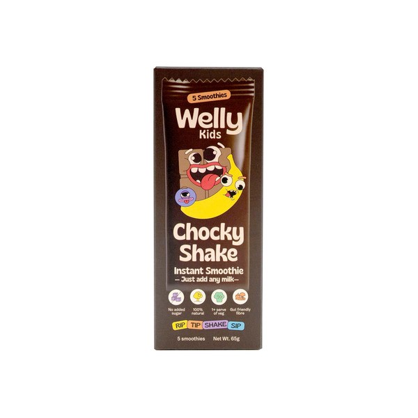Welly Kids Instant Smoothie Chocky Shake Multipack 5X13g | 65g