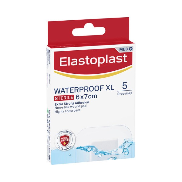 Elastoplast Dressing XL Waterproof | 5 pack