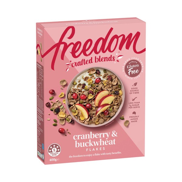 Freedom Crafted Blends Cranbery & Buckwheat Flakes | 400g