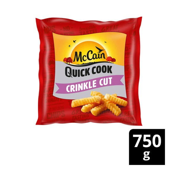 McCain Quick Cook Crinkle Cut Chips | 750g