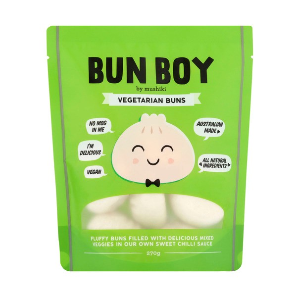 Bun Boy Vegetarian Buns | 270g