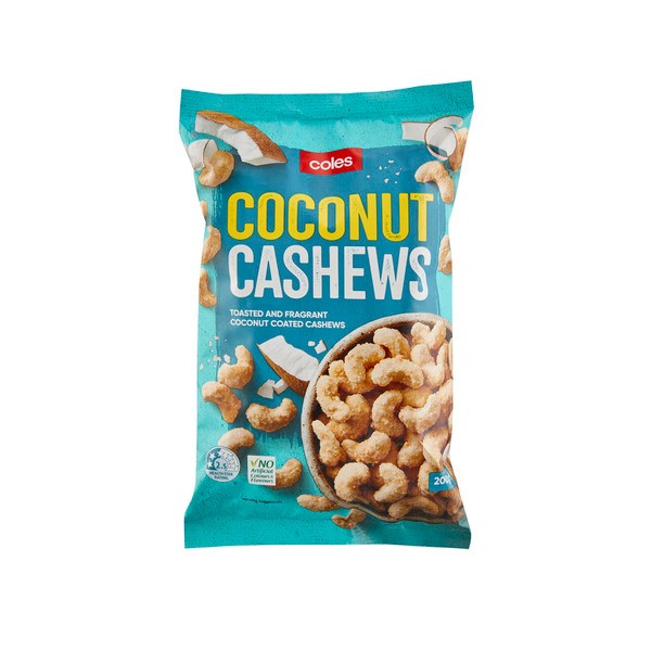 Coles Coconut Cashews | 200g
