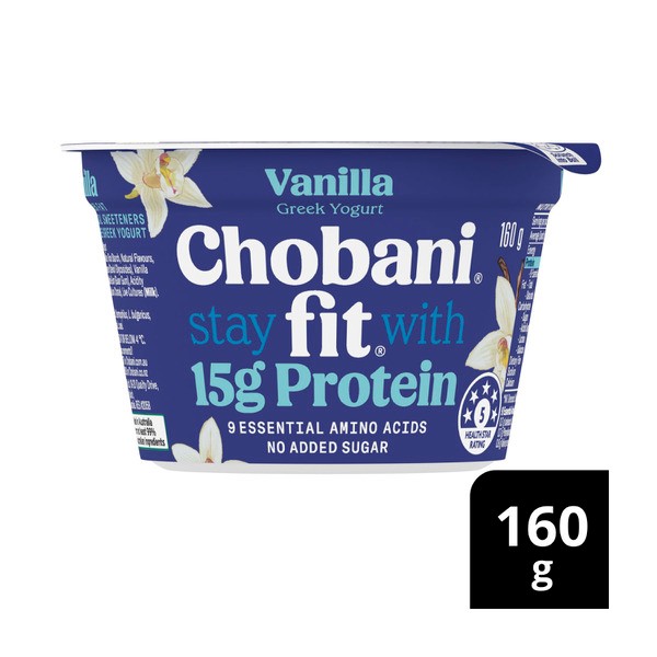 Chobani Fit High Protein Greek Yogurt Vanilla | 160g