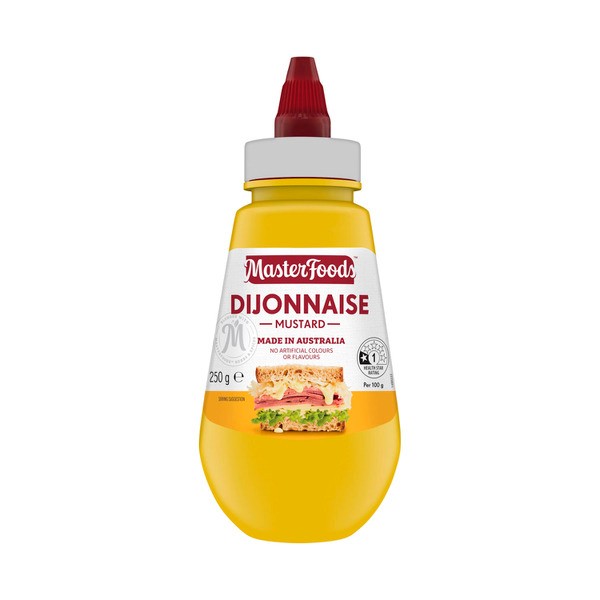 MasterFoods Dijonnaise Mustard Smooth & Creamy | 250g