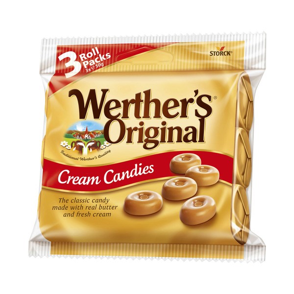 Werther's Original Cream Candies 3 pack | 150g