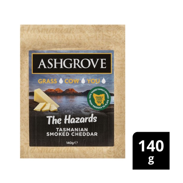 Ashgrove Tasmanian Smoked Cheddar The Hazards | 140g