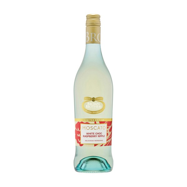 Brown Brothers Moscato White Choc Raspberry Ripple LE 750mL | 1 Each