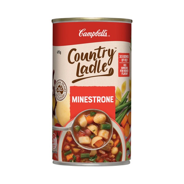 Campbell's Country Ladle Soup Can Minestrone | 495g