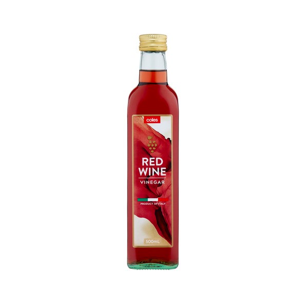Coles Italian Red Wine Vinegar | 500mL