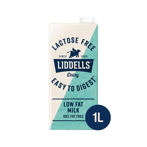 Liddells Lactose Free 99% Low Fat Milk | 1L