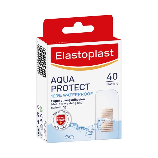 Elastoplast Aqua Protect Plasters | 40 pack