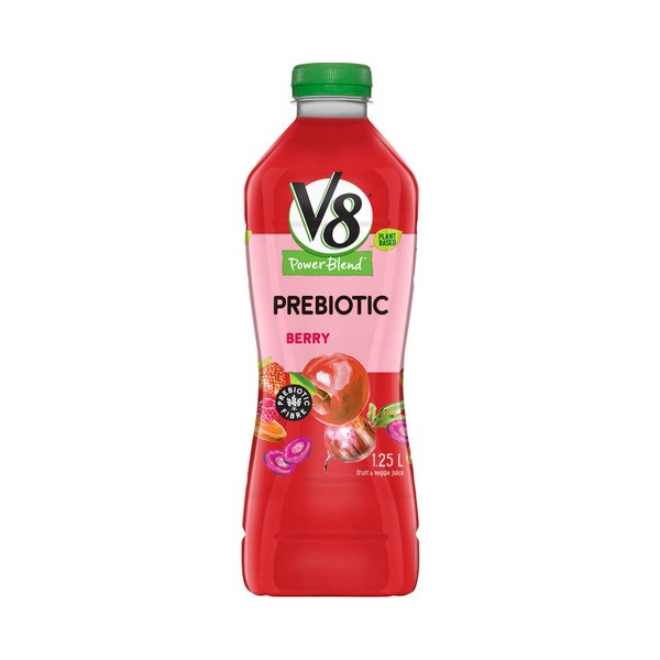 Campbells V8 Power Blend Prebiotics Juice Berry | 1.25L