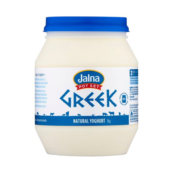 Jalna Greek Style Natural Yoghurt | 1kg