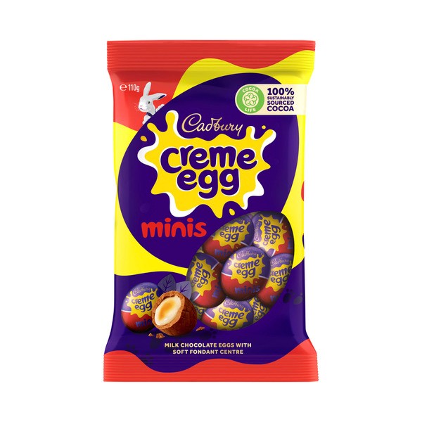 Cadbury Creme Egg Minis Chocolate Easter Bag | 110g