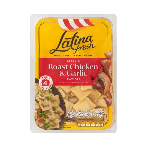 Latina Fresh Roast Chicken & Garlic Ravioli | 625g