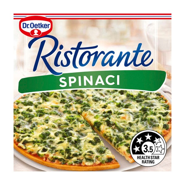 Dr. Oetker Frozen Ristorante Spinaci (Spinach) Pizza | 390g