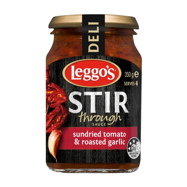 Leggo's Stir Through Sundried Tomato & Roasted Garlic Pasta Sauce | 350g