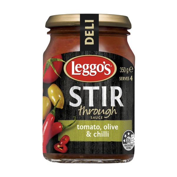 Leggo's Stir Through Tomato Olive Chilli Sauce | 350g