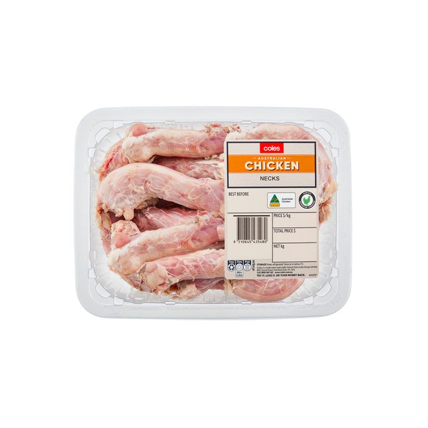 Coles RSPCA Approved Chicken Necks | 1kg