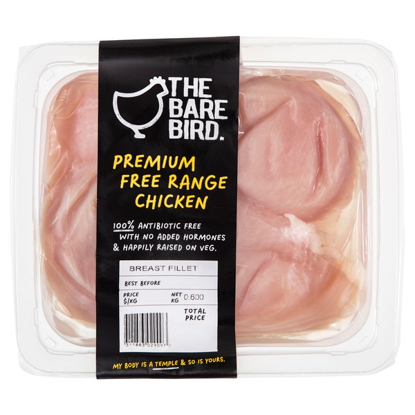 The Bare Bird Chicken Breast Fillet | 600g