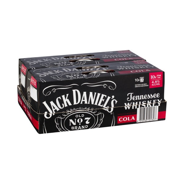 Jack Daniels & Cola Can 375mL | 20 Pack