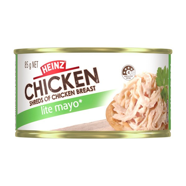 Heinz Shredded Canned Chicken Lite Mayonnaise | 85g