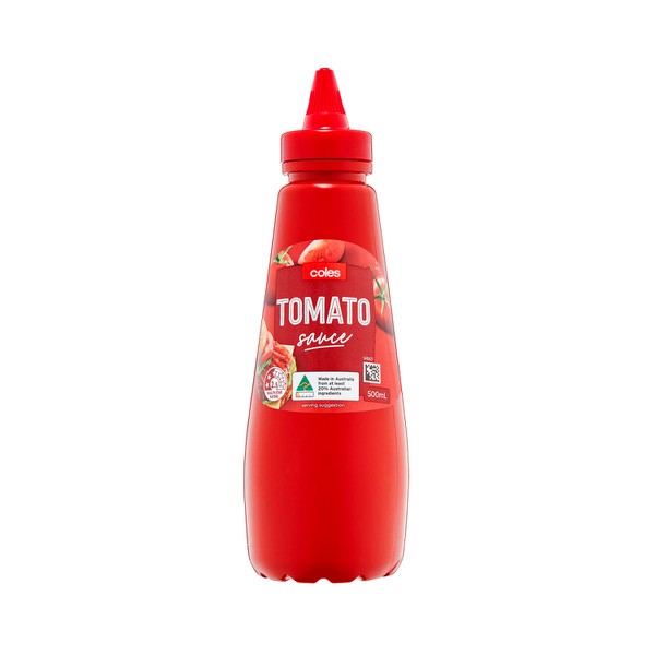 Coles Squeezy Sauce Tomato | 500mL