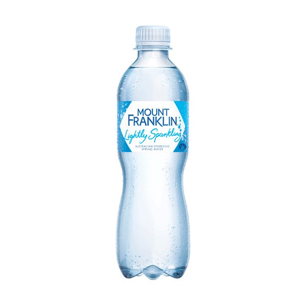 Mount Franklin Sparklin Water Natural Bottle | 450mL