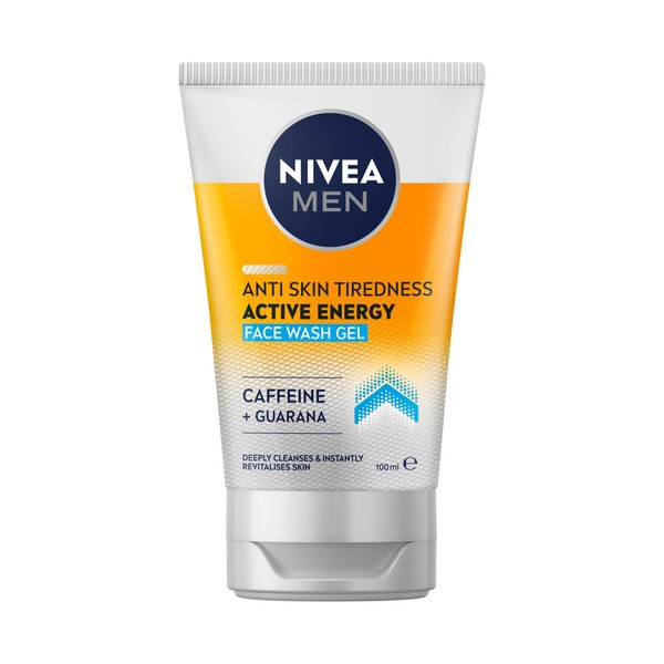 Nivea Men Active Energy Face Wash Gel Cleanser | 100mL