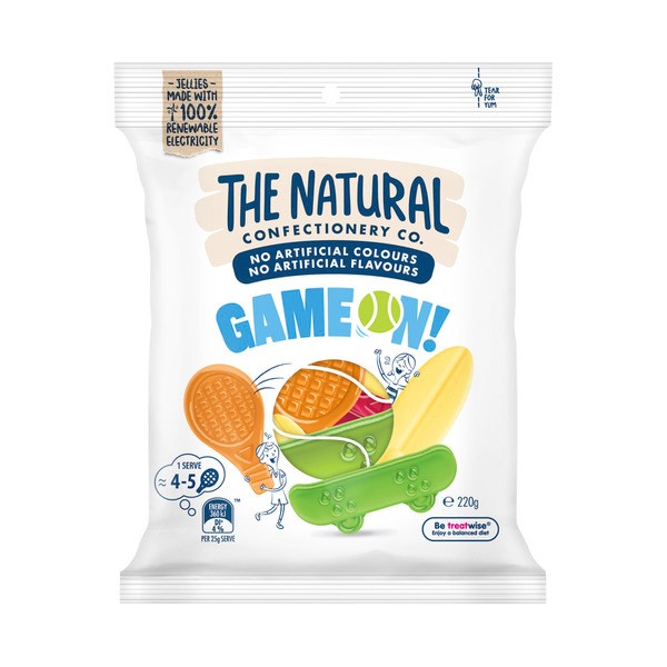 The Natural Confectionery Co. Game On Lollies | 220g