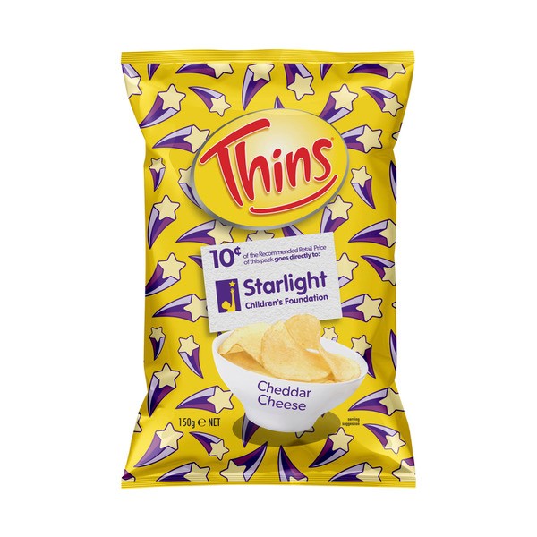 Thins Potato Chips Cheddar Cheese | 150g